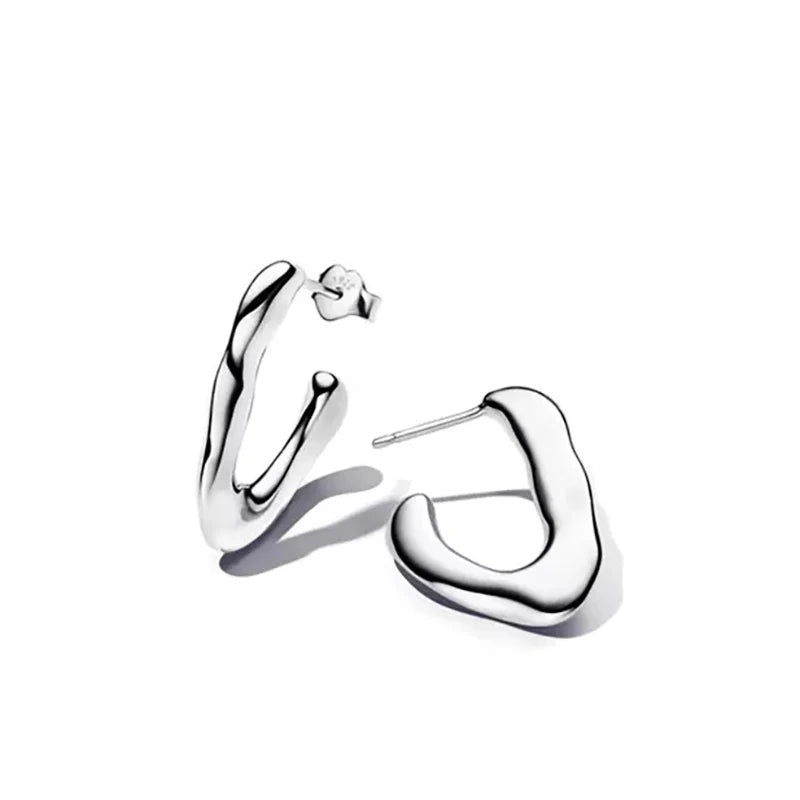 Boucles d’oreilles femme en argent 925 MINISO | Disney Mickey, ailes, fleurs & éléphant – Bijoux fantaisie, studs & hoops