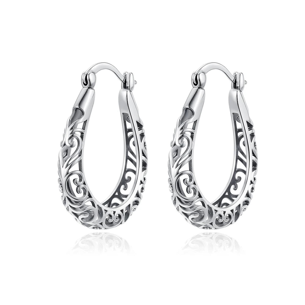 Boucles d’oreilles femme en argent 925 MINISO | Disney Mickey, ailes, fleurs & éléphant – Bijoux fantaisie, studs & hoops