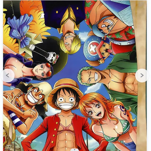 Tapis One Piece Luffy – Décoration Anime Chambre enfants & Salon Antidérapant"