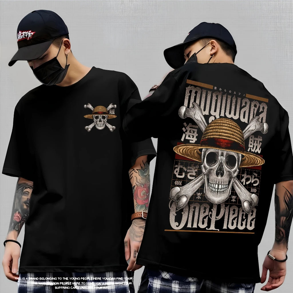 T-Shirt One Piece Luffy Gear 5 Unisex – Style Y2K, Confortable et Respirant, Best Seller Anime