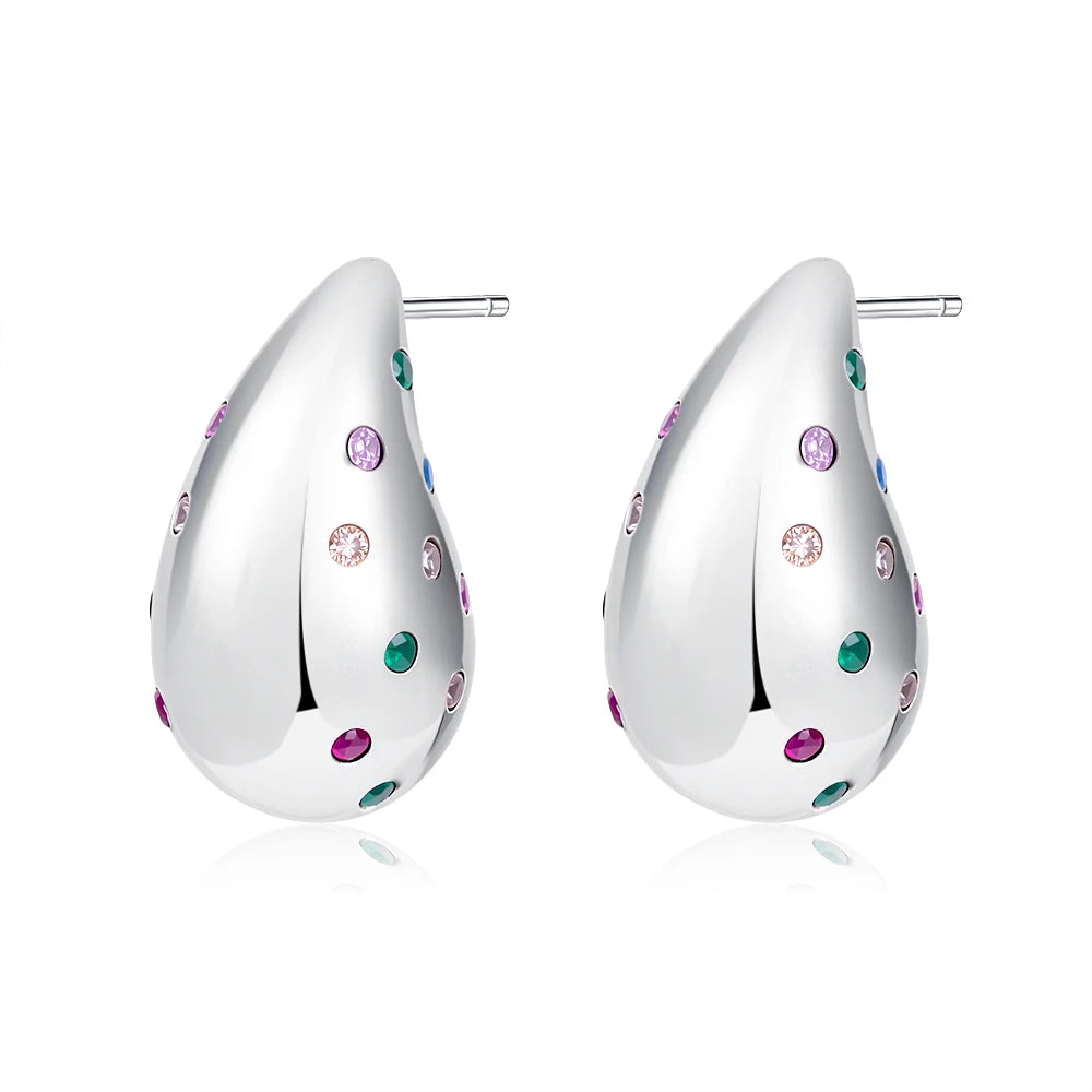 Boucles d’oreilles femme en argent 925 MINISO | Disney Mickey, ailes, fleurs & éléphant – Bijoux fantaisie, studs & hoops