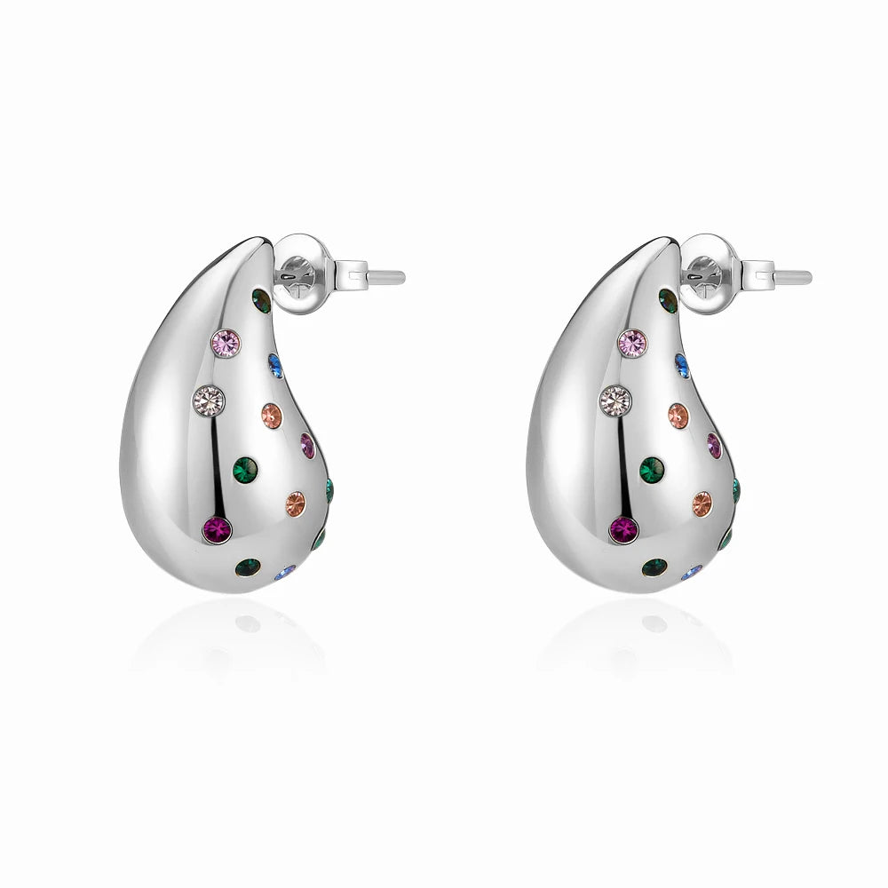 Boucles d’oreilles femme en argent 925 MINISO | Disney Mickey, ailes, fleurs & éléphant – Bijoux fantaisie, studs & hoops