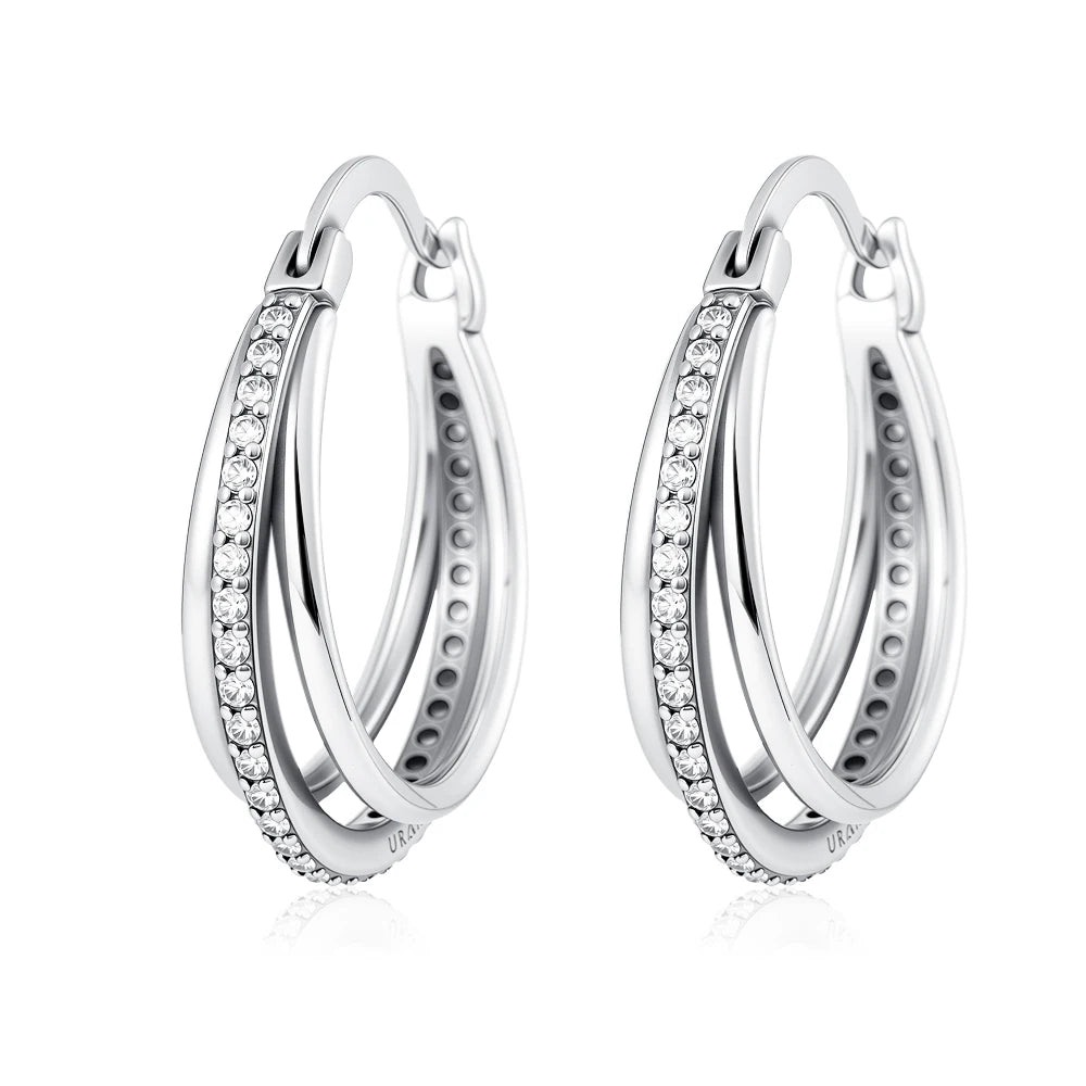 Boucles d’oreilles femme en argent 925 MINISO | Disney Mickey, ailes, fleurs & éléphant – Bijoux fantaisie, studs & hoops